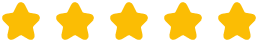 Five yellow stars, indicating a rating of 5 stars.